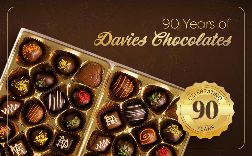 90 Years of Davies Chocolates