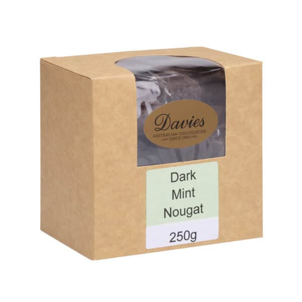 Dark Mint Nougat Noir 250g
