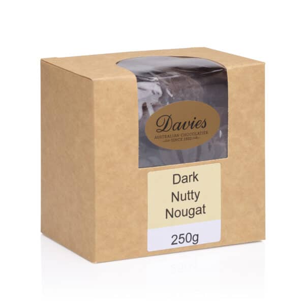 Dark Nutty Nougat Noir 250g