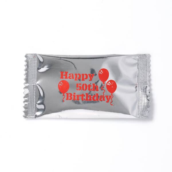 Happy 50th Birthday Sachets - per kg